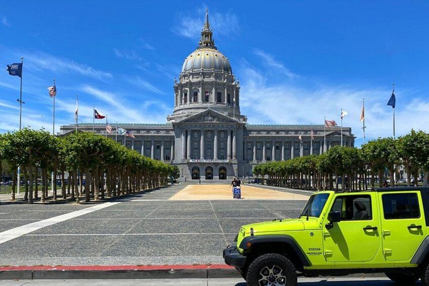 Private San Francisco Open-Air Jeep Tour (3 Hours, Max 6) 2