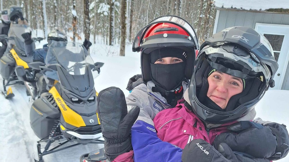 Picture 2 for Activity Quebec City: Guided Snowmobile Tour 5