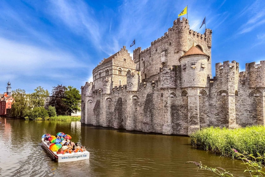 Picture 2 for Activity Ghent: 50-Minute Medieval Center Guided Boat Trip 4