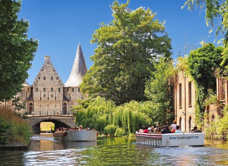 Ghent: 50-Minute Medieval Center Guided Boat Trip 1