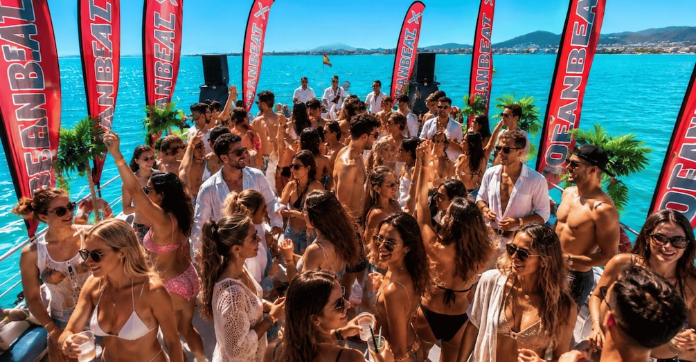 Ibiza: VIP Catamaran Boat Party with DJ & Free Drinks 1