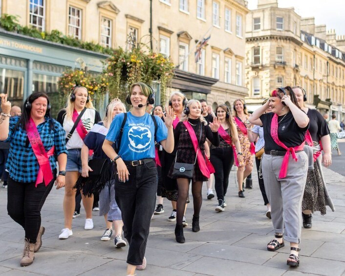 Bath: Silent Disco Guided Walking Tour