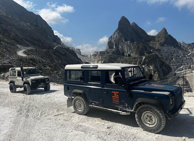 Picture 13 for Activity From Carrara: Marble Quarries Tour by Jeep and Lardo Tasting 5