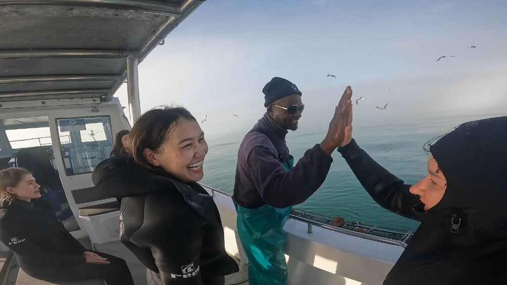 Picture 6 for Activity Gansbaai: Shark Cage Diving and Shark Viewing Boat Trip 4