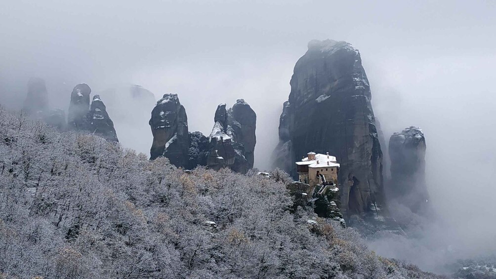 Picture 70 for Activity Meteora Day Trip with Sunset, Caves, Beachfront Stop & Lunch 5