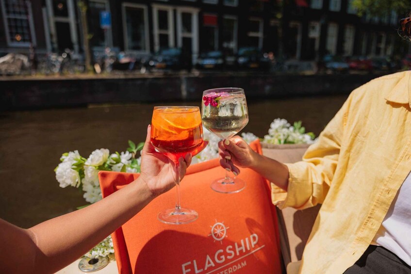 Picture 5 for Activity Amsterdam: Canal Cruise with Unlimited Drinks & Bite option 5