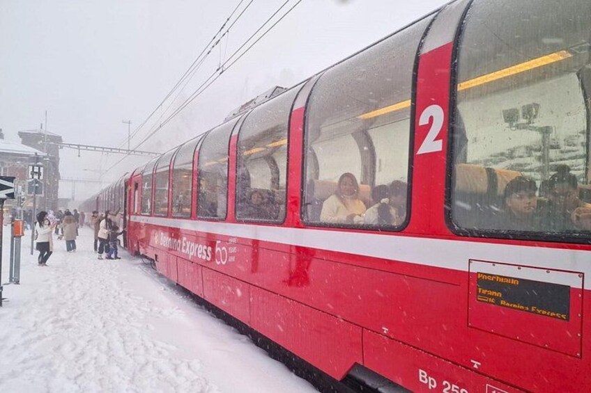 From Como: Day trip to St. Moritz & Panoramic Bernina Express 5