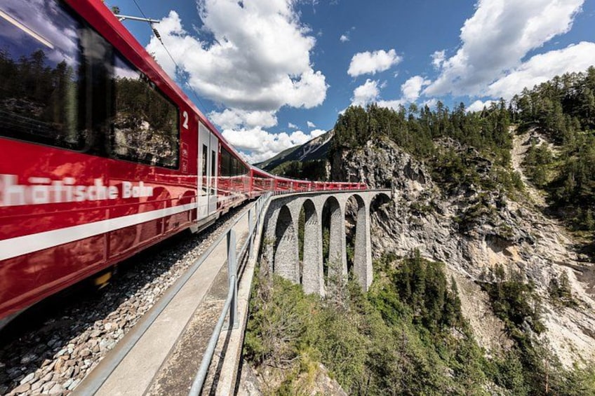 From Como: Day trip to St. Moritz & Panoramic Bernina Express 1