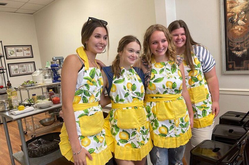 Salad Class before off to College 1