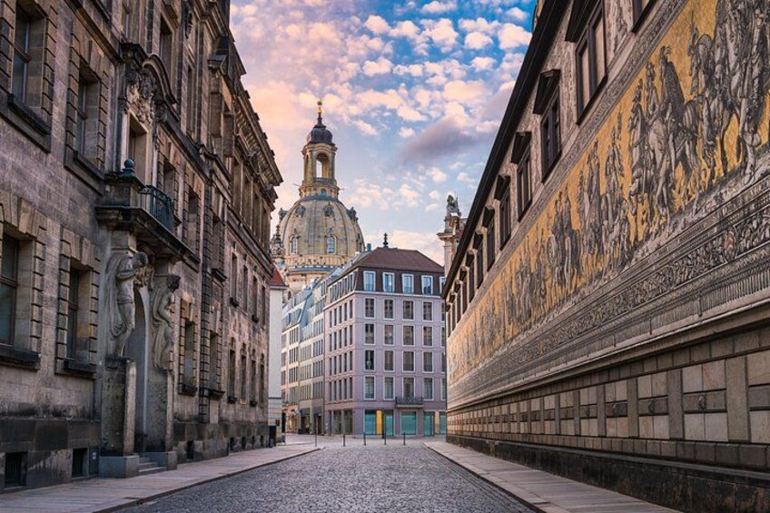 Fürstenzug and Frauenkirche 2