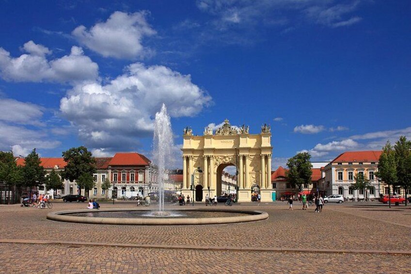 Walk through Potsdam's Brandenburg Gate 3