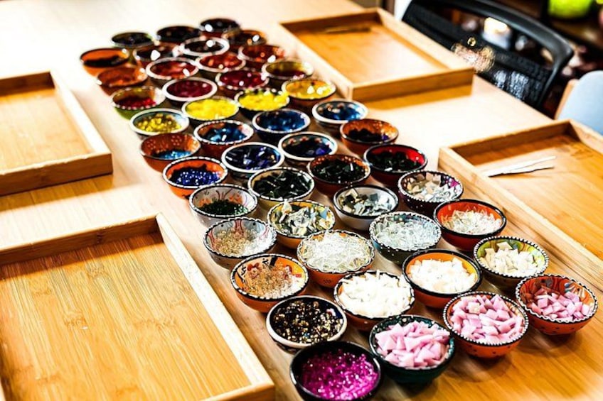 Mosaic Art Classes Brisbane: Turkish Lamp Workshop 2