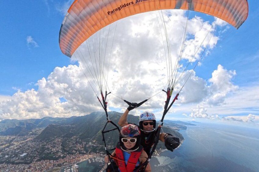 Two-seater paragliding Amalfi and Sorrento Coast Monte Faito 3