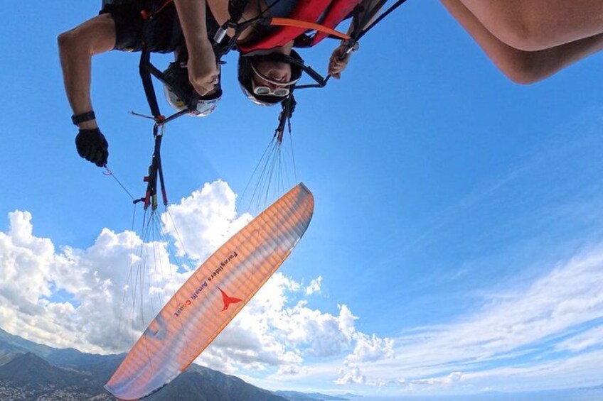 Two-seater paragliding Amalfi and Sorrento Coast Monte Faito 4