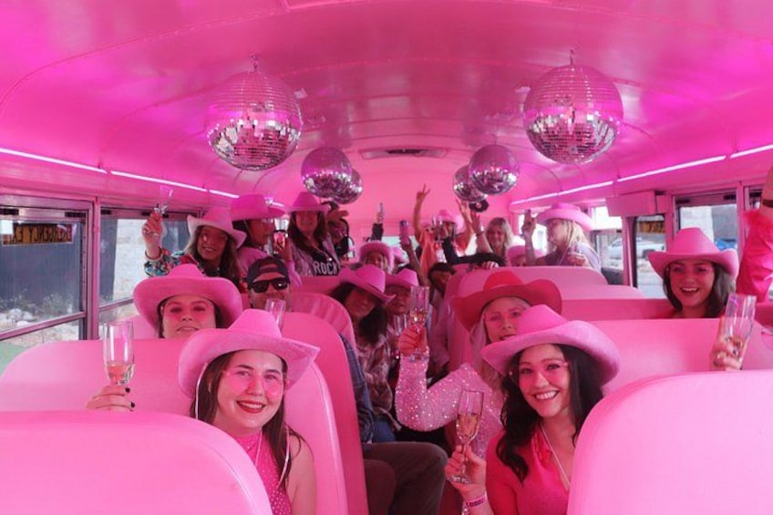 Half-Day Fredericksburg Bubbly Booze Night Bus Guided Experience 2