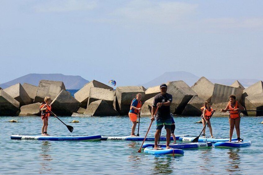 Stand Up Paddle Boarding Lesson in Playa Flamingo 4