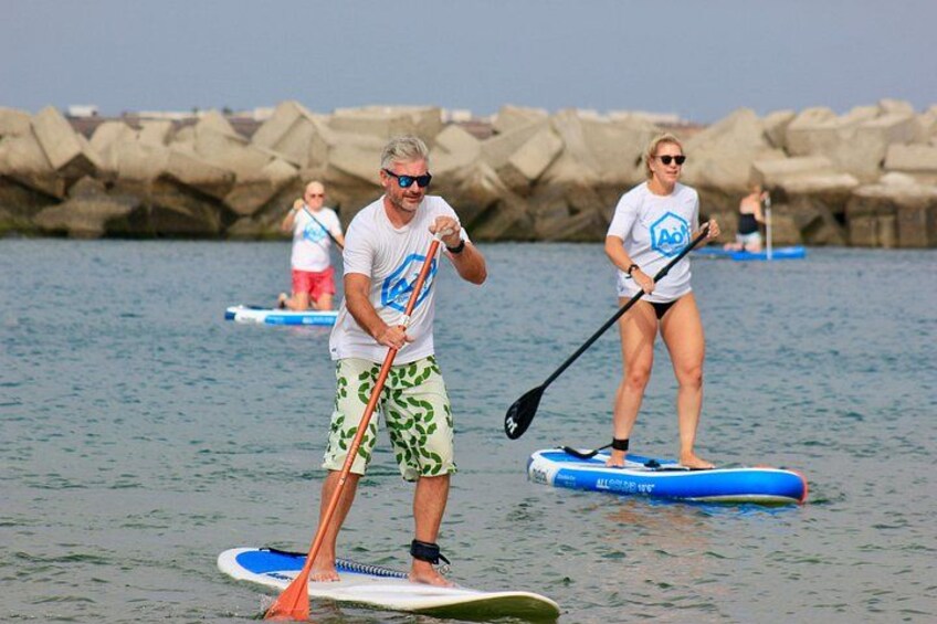Stand Up Paddle Boarding Lesson in Playa Flamingo 4