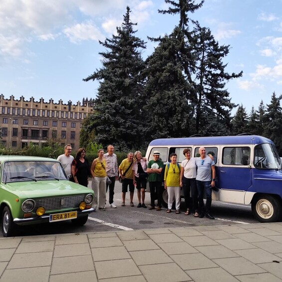 Picture 32 for Activity Krakow: Nowa Huta Guided Tour in Vintage Car 5