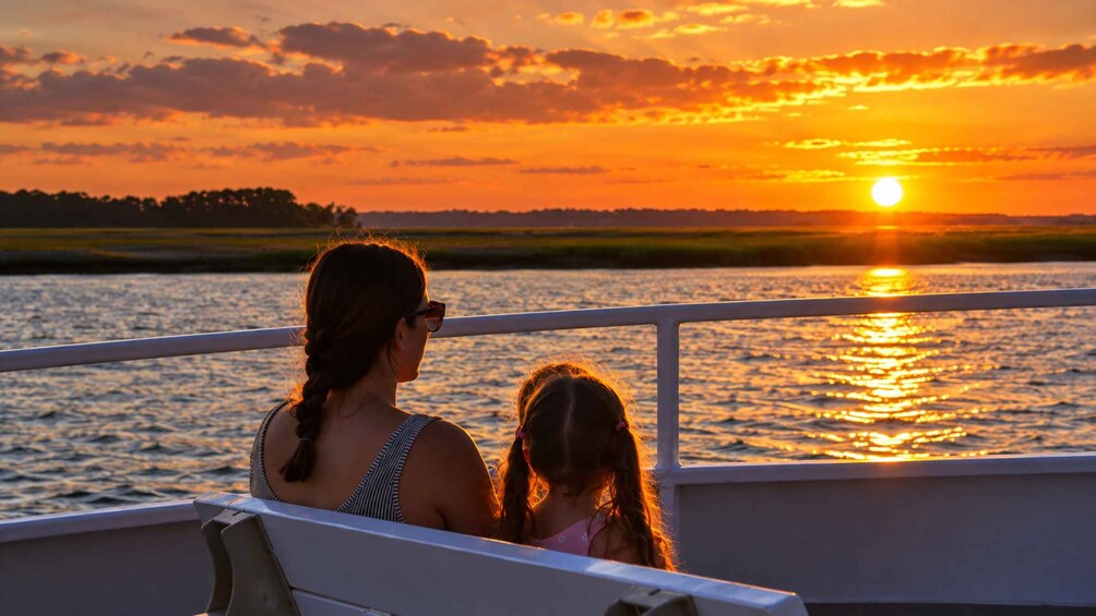 Picture 8 for Activity Hilton Head Island: Sunset Dolphin Cruise 2