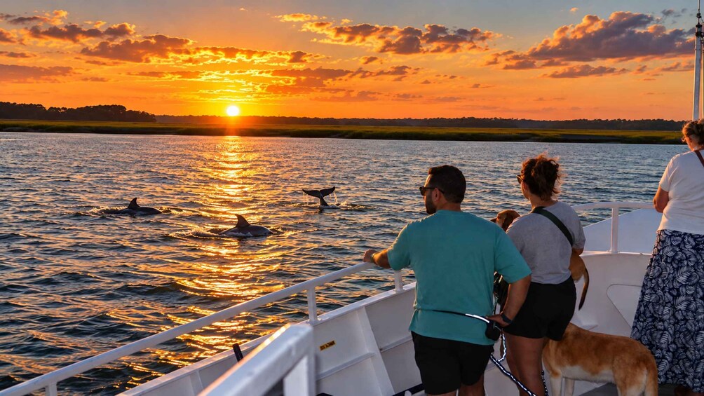 Hilton Head Island: Sunset Dolphin Cruise 1