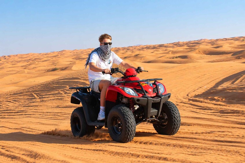 Picture 7 for Activity Dubai: Safari, Quad Bike, Camel Ride, and Buffet Dinner 4