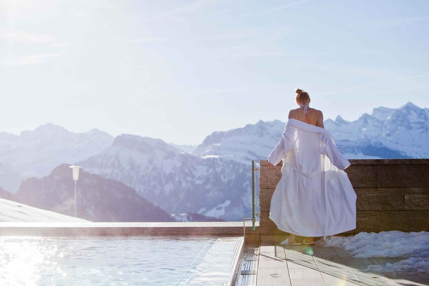 Picture 1 for Activity Vitznau: Train Tickets and Rigi Mineral Baths Day Ticket 4