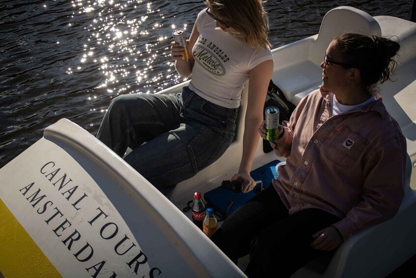 Picture 1 for Activity Amsterdam Pedal Boats: Your Canal Adventure Awaits 2