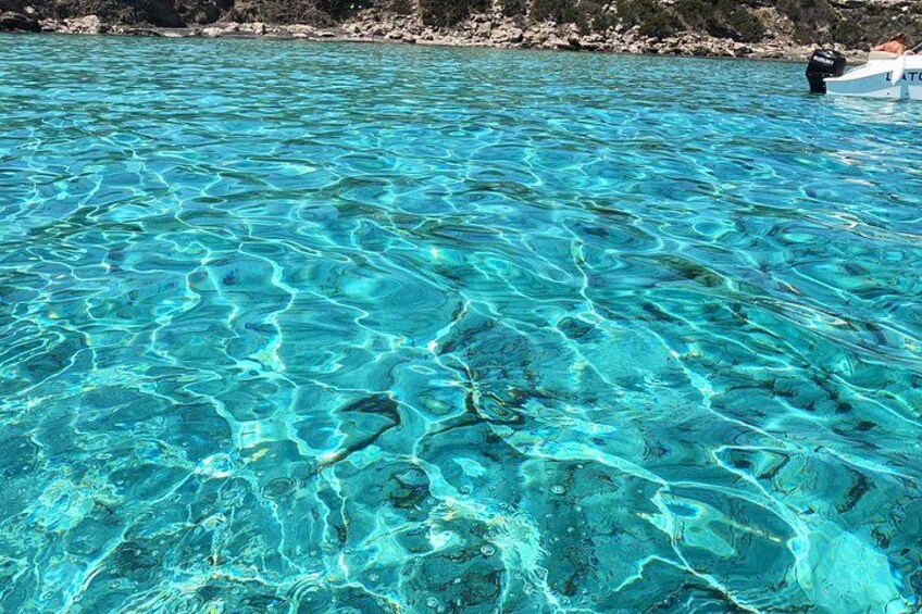 Blue Lagoon trip with giant slide departing from Latchi harbour 3