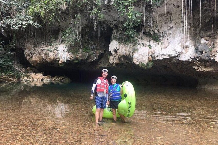 Stunning Jaguar Paw cave entrance and underground waterway 1
