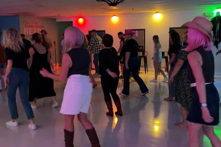 Beginner's Line Dancing Class with Instructor in Nashville 3