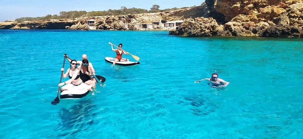 Picture 27 for Activity Ibiza: Snorkeling and SUP Paddle, Beach and Cave Tour 4