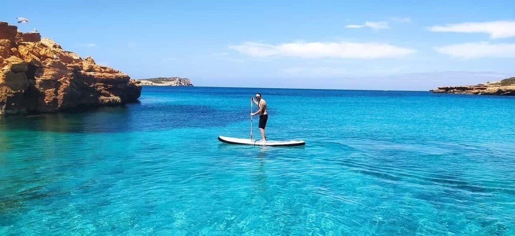 Picture 25 for Activity Ibiza: Snorkeling and SUP Paddle, Beach and Cave Tour 2