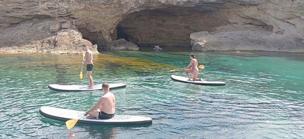 Picture 28 for Activity Ibiza: Snorkeling and SUP Paddle, Beach and Cave Tour 5