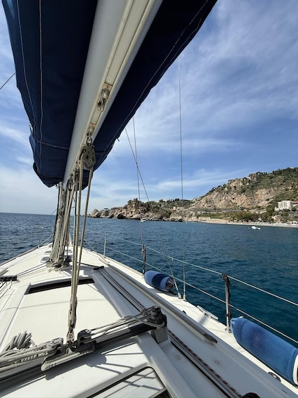 Picture 2 for Activity Sail Boat tour in marvelous Taormina and Giardini Naxos bay 2