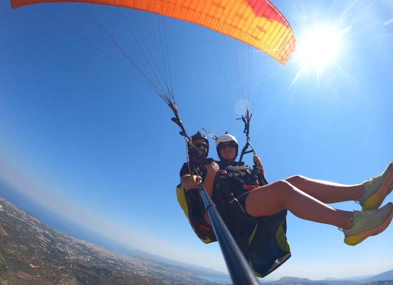 Picture 1 for Activity Chania: Tandem Paragliding Flight in Crete 2