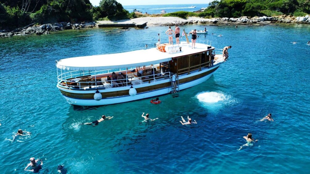 Picture 2 for Activity Rovinj sunset cruise with swim stop and all drinks included 2