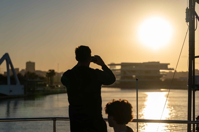 Picture 2 for Activity Valencia: Sunset or Daytime Catamaran Cruise with Drink 3