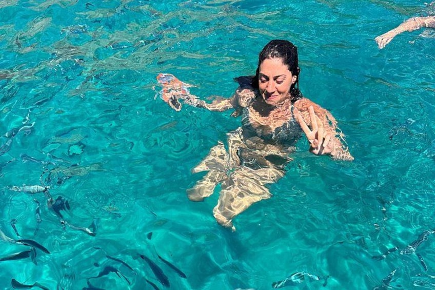 Half day excursion /swim stop piana-capo rosso creeks 2