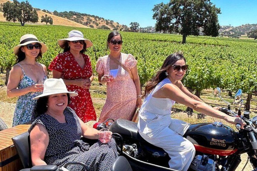 Vineyard Tour Paso Robles Sidecar Wine Adventure 2