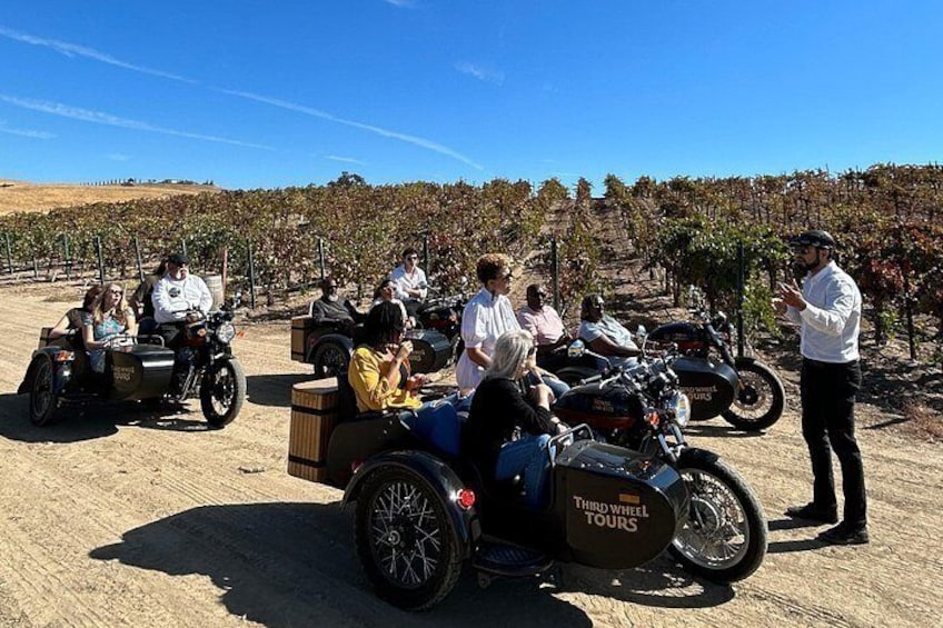 Have you ever wine taste like Third Wheel Tours in Paso Robles? 3