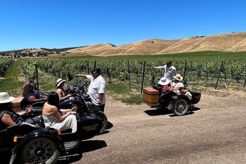 Vineyard Tour Paso Robles Sidecar Wine Adventure 3
