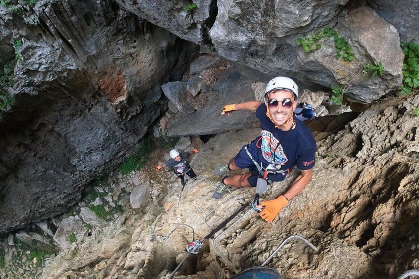 From Estepona: Guided Via Ferrata Adventure in Benalauría 2