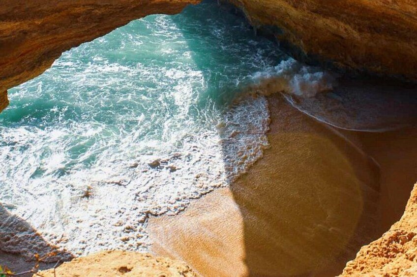 Benagil cave from the top view 5