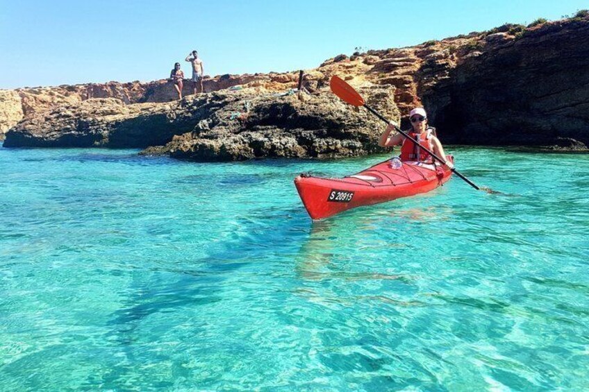 Blue Lagoon Adventure by Kayak starting in Gozo 4