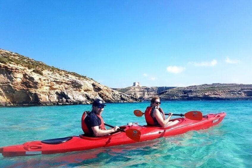 Blue Lagoon Adventure by Kayak starting in Gozo 5