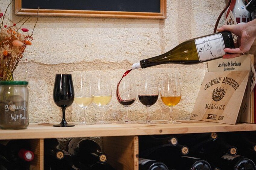 Tasting of 6 Bordeaux wines and pairing charcuterie & cheese 2