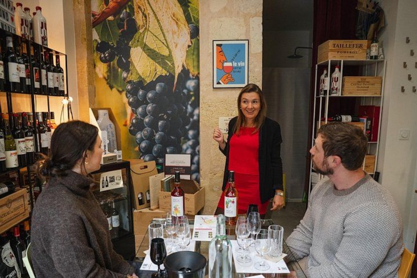 tasting of Bordeaux's wines 1