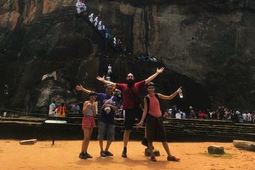 Sigiriya Rock Climb Half Way Done 3