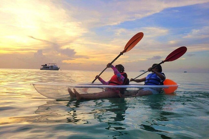 Clear Kayaking in Tobago 2