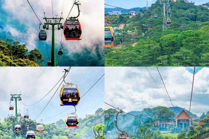 Full Day Exploring Tour with Langbiang Mountain -Datanla Waterfall -Crazy House 1
